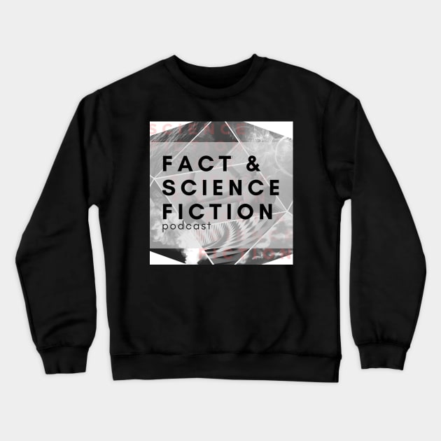 Fact and Science Fiction Cover Art Crewneck Sweatshirt by Fact and Science Fiction